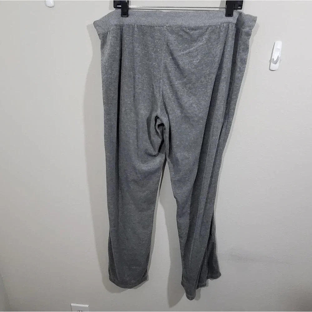Oleg Cassini grey striped‎ sweatpants size large